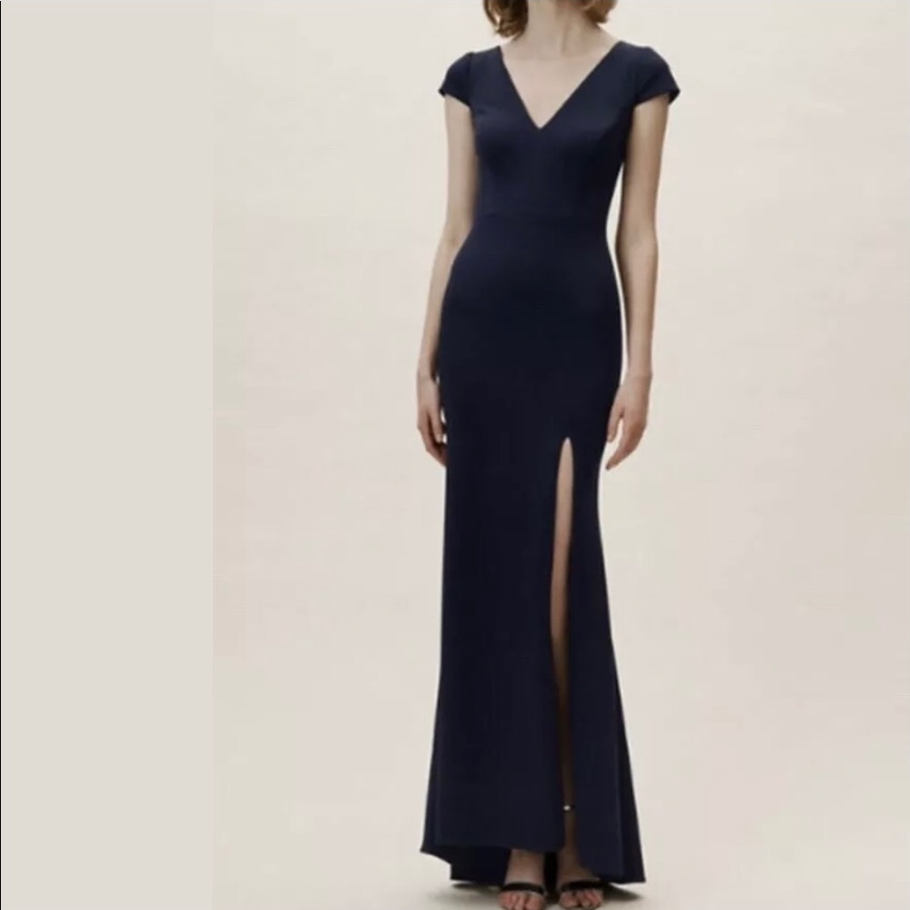 Bhldn Ara Dress Navy Blue Sizes 6 & 4